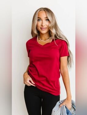 Ampersand Ave Red T Shirt